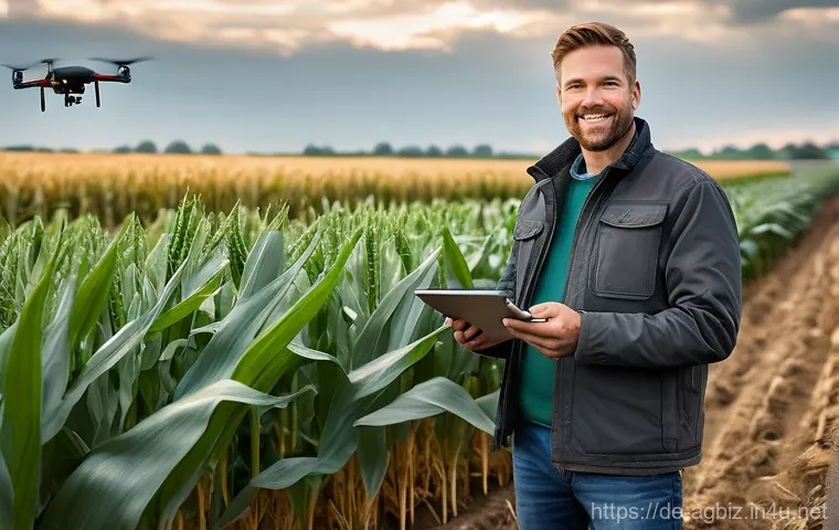 농업경영사 시험 준비를 위한 추천 도서 - **Prompt for "Mastering the Fundamentals":**
    A focused, young farmer, approximately 20-25 years ...